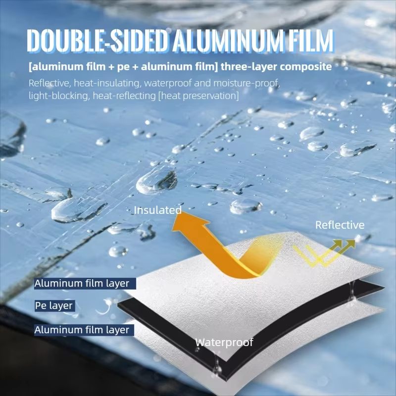 HIKEMAN Doppelseitige Aluminiu – Outdoor Camping Rugs Bewertung und Preis
