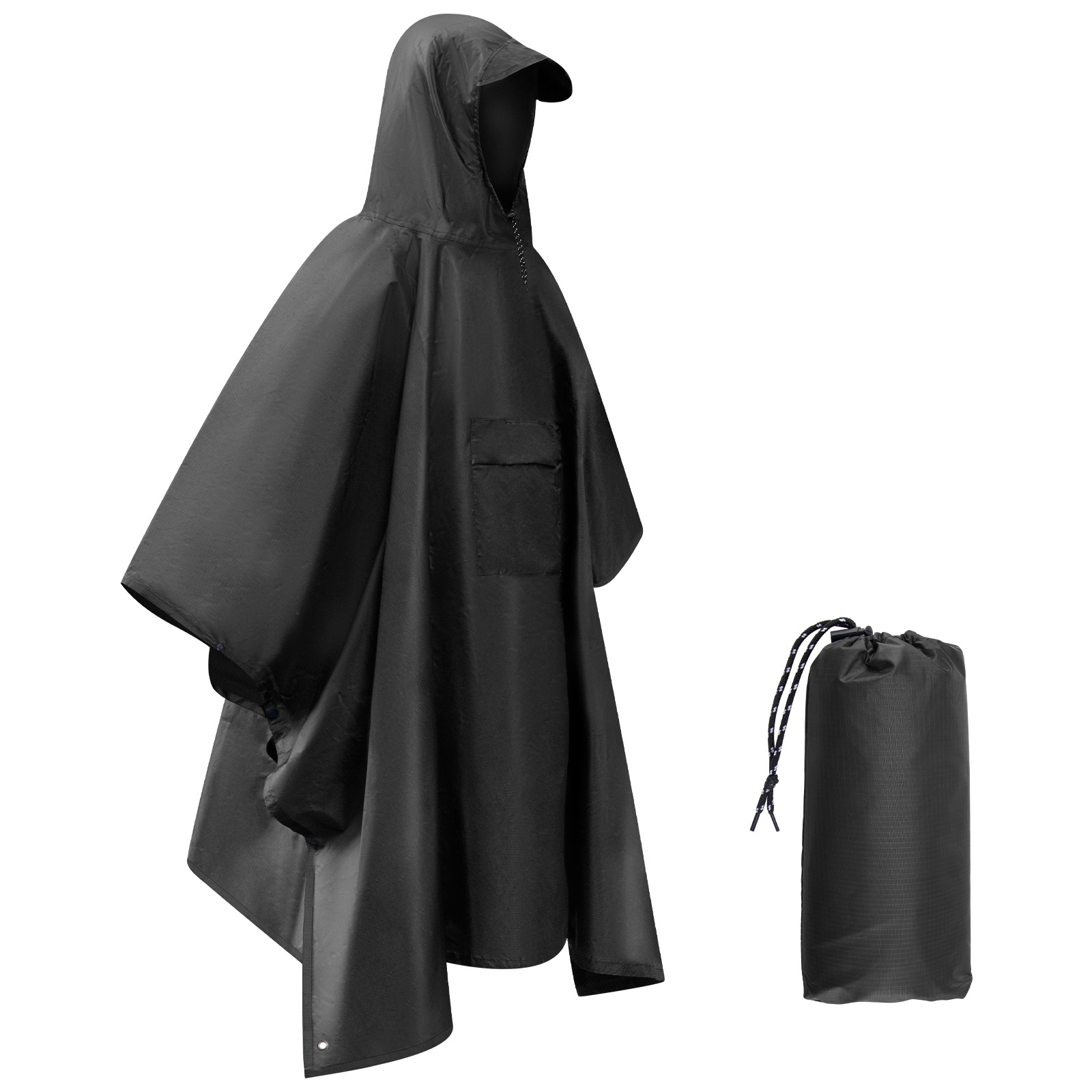 Regenponcho für Erwachsene, le – Camping Rain Poncho Bewertung und Preis