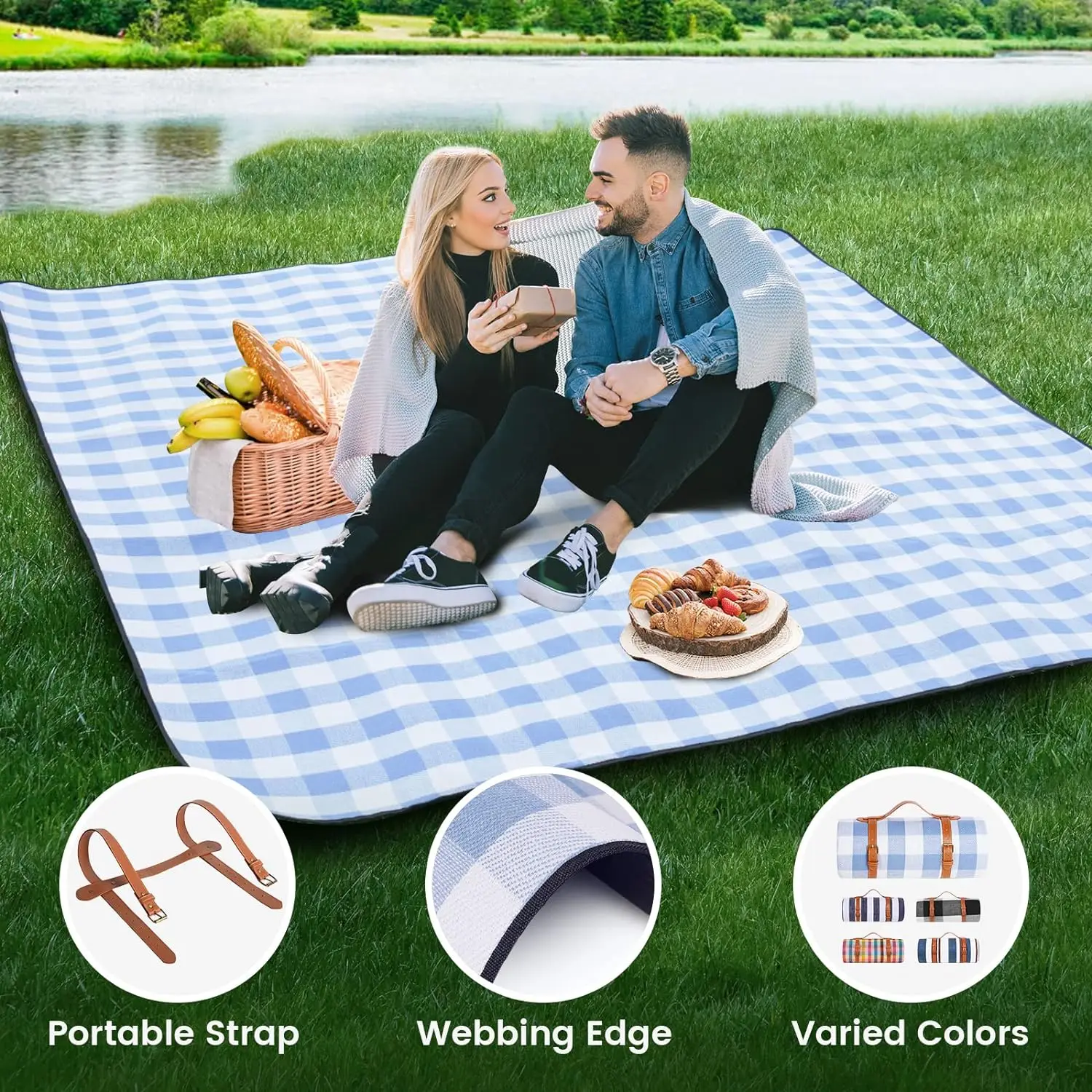 ZHUOHUA Picknickdecke Extra Gr – Outdoor Camping Rugs Bewertung und Preis